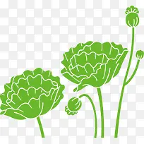 可爱卡通荷花-空若网 可爱卡通荷花-空若网