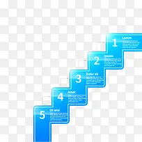 阶梯状信息图-空若网 阶梯状信息图-空若网