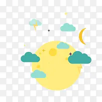 矢量卡通星球-空若网 矢量卡通星球-空若网