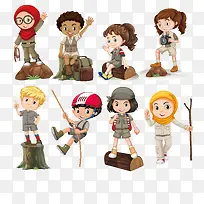 ��ͨ��ͯ�廭ʸ���ز�,-������