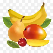 矢量水果香蕉芒果-空若网 矢量水果香蕉芒果-空若网
