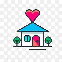 爱心家图标-空若网 爱心家图标-空若网