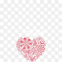 卡通爱心花纹-空若网 卡通爱心花纹-空若网