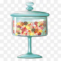玻璃糖果盒-空若网 玻璃糖果盒-空若网