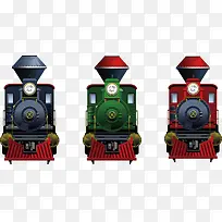 火车头组图矢量素材-空若网 火车头组图矢量素材-空若网