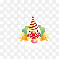 卡通彩色小丑图形-空若网 卡通彩色小丑图形-空若网