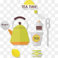 矢量午后茶-空若网 矢量午后茶-空若网