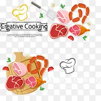 创意料理海报-空若网 创意料理海报-空若网