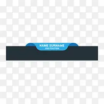 时尚微立体标题长条装饰元素-空若网 时尚微立体标题长条装饰元素-空若网