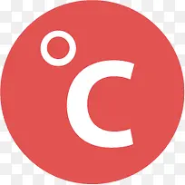 扁平化图标温度符号-空若网 扁平化图标温度符号-空若网