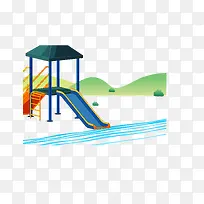 可爱滑滑梯-空若网 可爱滑滑梯-空若网