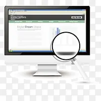 矢量搜索电脑手绘-空若网 矢量搜索电脑手绘-空若网