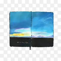 图书水彩-空若网 图书水彩-空若网