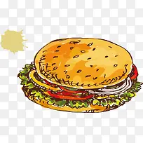 手绘西餐-空若网 手绘西餐-空若网