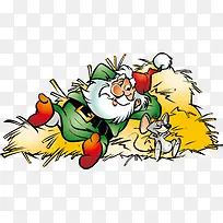 卡通圣诞节矢量元素-空若网 卡通圣诞节矢量元素-空若网