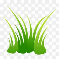 卡通手绘绿草堆-空若网 卡通手绘绿草堆-空若网