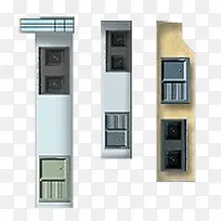 彩平图户型图厨房简约厨具-空若网 彩平图户型图厨房简约厨具-空若网