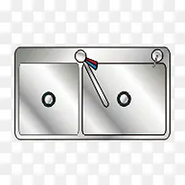 彩平图 户型图 厨房 洗菜盆-空若网 彩平图 户型图 厨房 洗菜盆-空若网