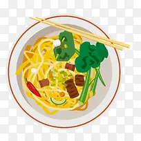 俯视图面食食物设计-空若网 俯视图面食食物设计-空若网