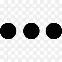 三点菜单图标-空若网 三点菜单图标-空若网