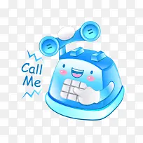 ��ɫ�绰ʸ��ͼ-������