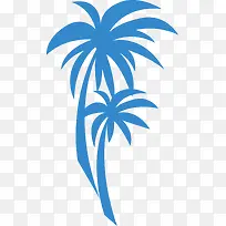 卡通椰树-空若网 卡通椰树-空若网