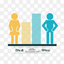 金融数据统计矢量元素-空若网 金融数据统计矢量元素-空若网