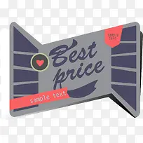 复古手绘促销标签-空若网 复古手绘促销标签-空若网