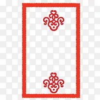 花卉橱窗新年快乐边框-空若网 花卉橱窗新年快乐边框-空若网