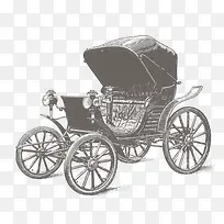 线稿老爷车-空若网 线稿老爷车-空若网