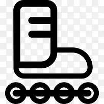 溜冰鞋图标-空若网 溜冰鞋图标-空若网