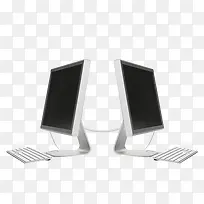 两台电脑-空若网 两台电脑-空若网