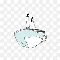 裙子杯子-空若网 裙子杯子-空若网