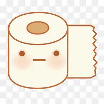 矢量可爱卫生纸素材-空若网 矢量可爱卫生纸素材-空若网