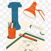 创意手绘工作台.-空若网 创意手绘工作台.-空若网