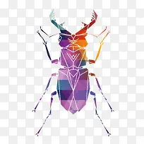 矢量彩色苍蝇-空若网 矢量彩色苍蝇-空若网