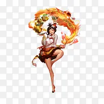 调皮可爱少女形象-空若网 调皮可爱少女形象-空若网