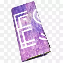 薰衣草紫丁香紫色长方形毛巾-空若网 薰衣草紫丁香紫色长方形毛巾-空若网