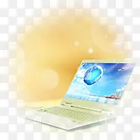 黄色星空科技笔记本电脑-空若网 黄色星空科技笔记本电脑-空若网