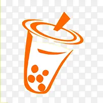 奶茶杯插画-空若网 奶茶杯插画-空若网