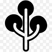 抽象画的树icon-空若网 抽象画的树icon-空若网