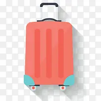 矢量粉色拉杆箱包素材-空若网 矢量粉色拉杆箱包素材-空若网