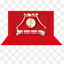 婚礼现场布置矢量-空若网 婚礼现场布置矢量-空若网