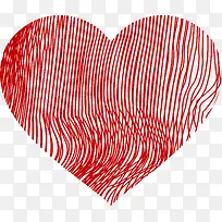 矢量手绘毛线爱心-空若网 矢量手绘毛线爱心-空若网