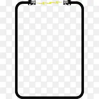 黑色边框矢量表格框素材-空若网 黑色边框矢量表格框素材-空若网