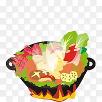 扁平化火锅-空若网 扁平化火锅-空若网