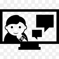 电视图标-空若网 电视图标-空若网