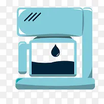 蓝色家用咖啡机家电-空若网 蓝色家用咖啡机家电-空若网