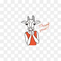 趣味时尚线描动物-空若网 趣味时尚线描动物-空若网