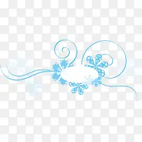 雪花卡通冰雪边框-空若网 雪花卡通冰雪边框-空若网